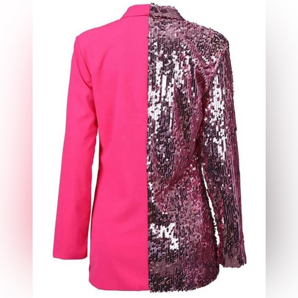 Sequin Blazer Dress - Picture 3 of 3